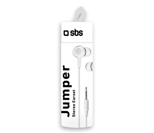 SBS SŁUCHAWKI DOUSZNE SBS Jumper Białe # - 1439389 - zdjęcie 2